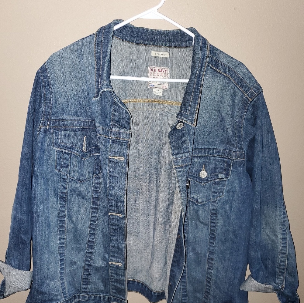 Women's Plus 4X  Old Navy Denim Jacket